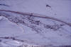 View looking east at the town of Lima. The road to Little Sheep Creek is in the lower right.