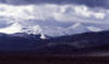 View of the Lima Peaks (left) and Mt. Garfield (right) south of Little Sheep Creek