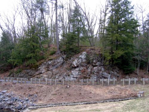 Anticline in the Castanea, Whipple Dam