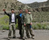 Stallone Teng, Neil Abdalla, and Andrew Pollack at Elk Basin