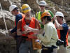 John and Nooreen (field book), Nate with hand lens, Book Cliffs