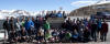 Trip out: group at Loveland Pass, Colorado