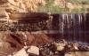 Cowrey State Park, Kansas. Bob Schmalz examines lithologies.