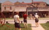 Dodge City, Kansas. Earl, Kyle, Barbara Schmalz (foreground). Back of them: Joey R, Rich, Boies