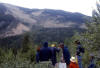 The "delta S" group (the Lew-Garland van) at the Gros Ventre landslide