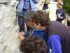 Kate Freeman (back of her head), Sandro Montanari, Jenn Macalady and (background) Dawn and Rob near Ancona