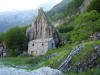 A medieval house in Tuscany, roofed with metamorphic rock