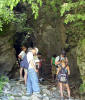 Erin, Brian, Jesse, Andrew (in green), Bret, and Dawn in the mapping area in Tuscany