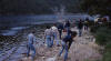 More stone throwing at Hebgen Lake
