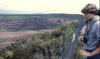 Donna Fisher views the Mesabi Range