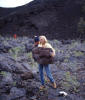 Super Ellen at Craters of the Moon