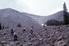 Climbing up the Spanish Peaks