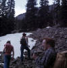 Resting on the Spanish Peaks hike