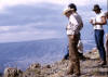 Bill Pierce (USGS) at Silver Gate, Heart Mtn area