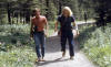 Students at Hebgen Quake area: Tom Nicholson (left) and Steve Johnson (see story above)
