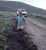 Pete was stuck here on the Burma Road