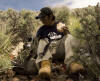 Afifi eats his lunch, Wildhorse project