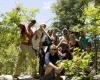 Group about to meter out punishment on Tom, Bells Canyon