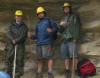 Tom, Antonio, & Sam in the rain at Book Cliffs