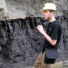 James looks doubtful at the Book Cliffs