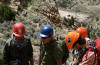 Rudy ascends the Book Cliffs with Jeremy and Jesse