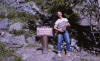 Paul Diehl at Obsidian Cliff, Yellowstone