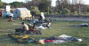Breaking camp in the early morning  XC trip