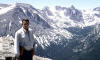 Joe Gerencher at Rocky Mtn Natl Park, Colorado  XC trip