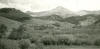 Tendoy Mtns from the tent of Bob Gardner and David Reidenour, 1963