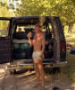 Dave McMillan prepares to leave field camp