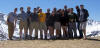 At the continental divide atop Loveland Pass, on the trip out