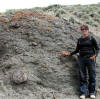 Maryjo in the lahar unit, Wildhorse project