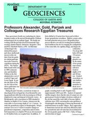 2006 Geosciences Cover