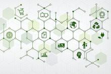 chart outlining new sustainability program