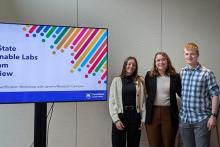 Three Penn State Undergraduate students