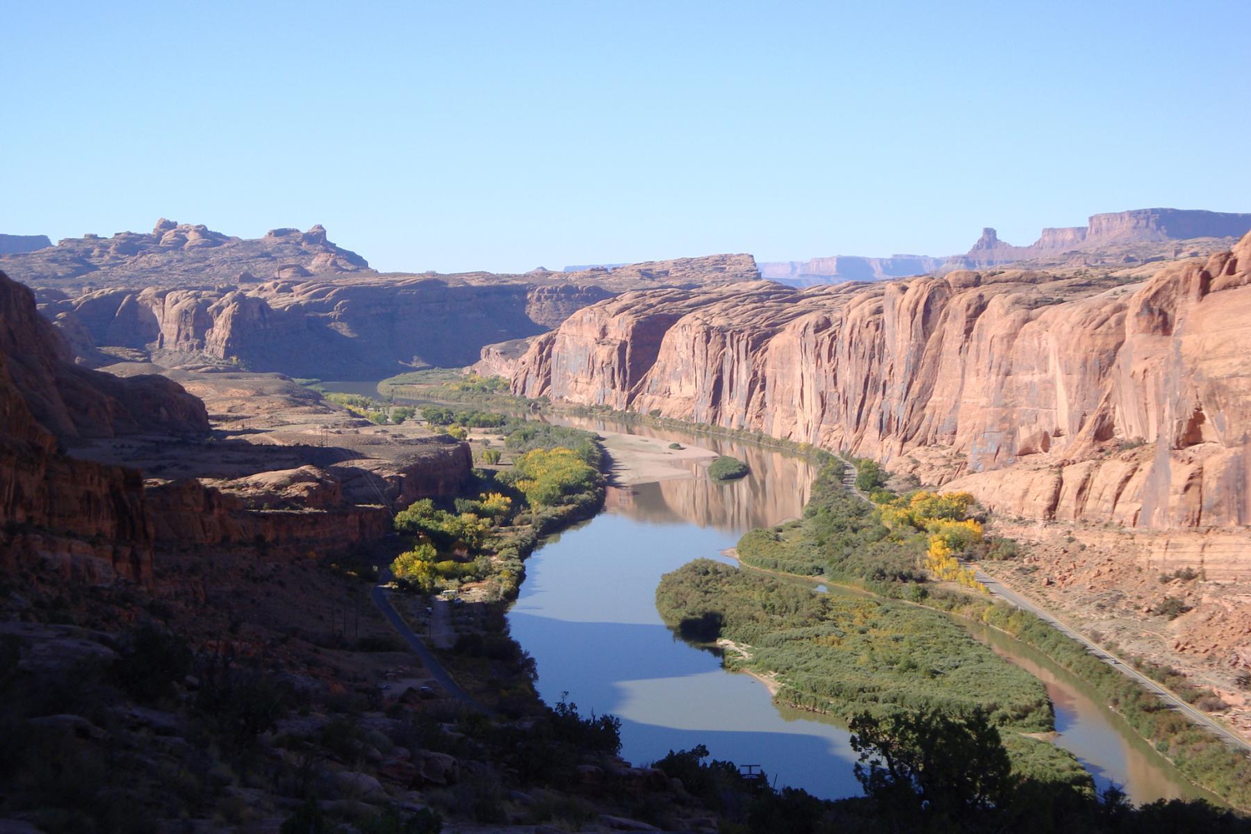 Lake Mead, the reservoir formed by Hoover Dam on the Colorado River