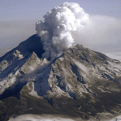 Volcanic eruption