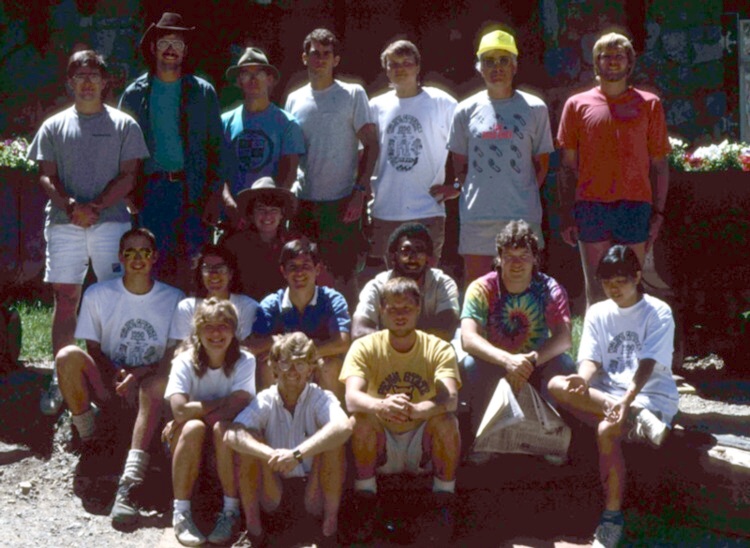 Penn State Geosciences Field Camp Group 1990