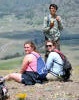 Colleen, Chelsea, and Alex on Specimen Ridge, Yellowstone