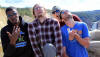 Tramond and Cory show off their broken fingers at Yellowstone; Jon and Chevus look horrified