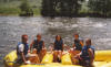 Rafting on the Snake River  Kim, Sara, Sheri, Lara, Julie
