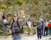Poonam, Erin, Bret (front), Jesse, Rob, Dave Bice, Brian, Dawn, Andrew, Brooke ? in a quarry near Gubbio