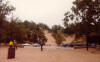 Indiana Dunes State Park, south shore of Lake Michigan, near Tremont, Indiana, 15 June 1980.  Note MANY blue vans!