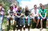 Glenwood Canyon, Colorado: Alysa, Afifi, Kevin, Jess, James, Sam, Dave (in back), Jay