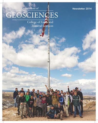 2014 Geosciences Cover