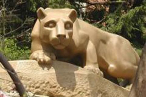 nittany lion in the spring